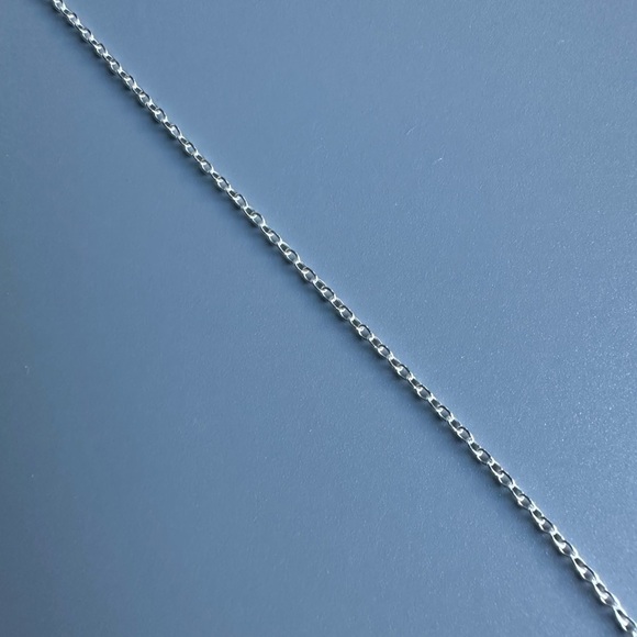 Sterling Silver Airplane Pendant and Necklace - Picture 4 of 7